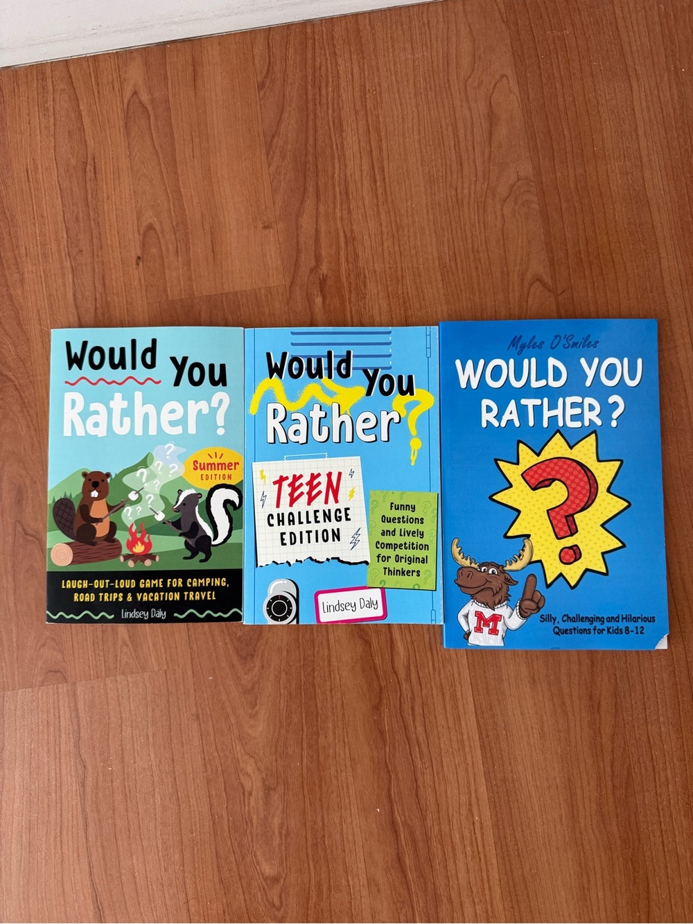 Would You Rather Books Set of 3